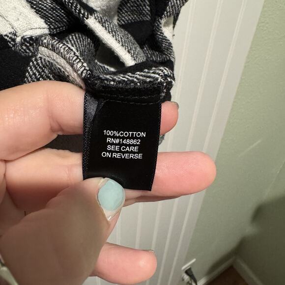 Torrid Brushed Cotton Plaid Shacket Plus Size 5X - Picture 7 of 8